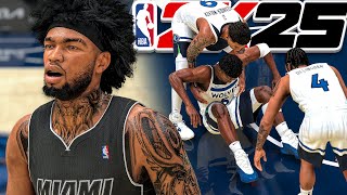 NBA 2K25 MyCAREER  Tyler INJURED Anthony Edwards  Dropped Rob Dillingham [upl. by Niamert]