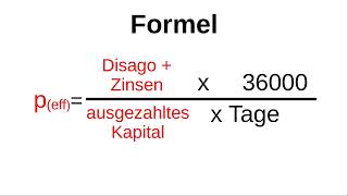 Der Effektivzins bei Darlehen LehrplanPlus Bayern [upl. by Stephine]