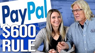 New PayPal 600 Rule 1099K Reporting Explained [upl. by Nybbor]