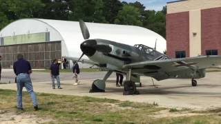 MAM German ME109 Messerschmitt BF 109 First US Flight 52016 [upl. by Yatnoj]