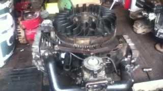 20HP Briggs opposed twin rebuild part 2 [upl. by Naquin]