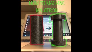 HOW TO MACHINE PLASTIC OR NYLATRON ON A CNC LATHE OR MANUAL LATHE [upl. by Ferrigno]