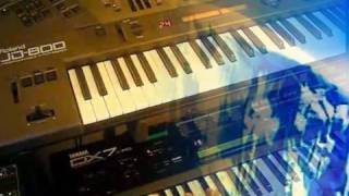 Korg Wavestation  Roland JD800 Arctic Circle [upl. by Gutow]