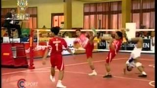 SepakTakraw SEA Games 2011 IndonesiaThailand Mens Team A [upl. by Aidni]