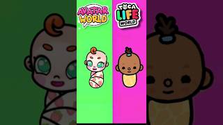 AVATAR WORLD VS TOCA BOCA  Which is Betteravatarworld tocabocagenderswap avatarworldgame [upl. by Zzabahs]