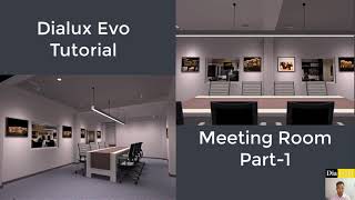 Dialux Evo Tutorial for Beginner  02 Meeting Room Part 1 Create Indoor Space  DiaLight [upl. by Enileuqaj]