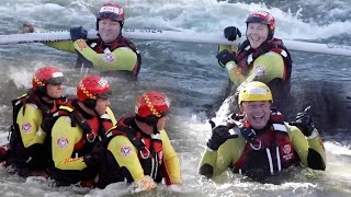 Emergency Flood Rescue Training  Penrith Whitewater Stadium [upl. by Ziegler]