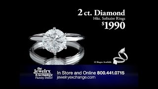 2ct Diamond Solitaire 14k Rings 1990 [upl. by Liggett]