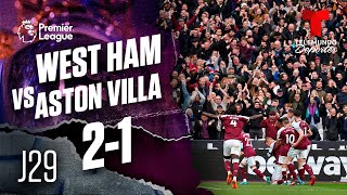 Highlights amp Goals  West Ham vs Aston Villa 21  Premier League  Telemundo Deportes [upl. by Ammann]