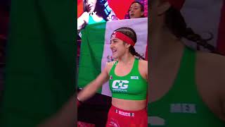 Fan favorites Yazmín Nájera Irlanda Galindo and La Loba Acosta shorts  Combate Global Mujeres [upl. by Harp]