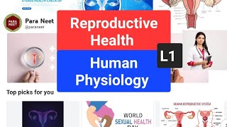 Reproductive Health Lecture 1 [upl. by Akehsat555]