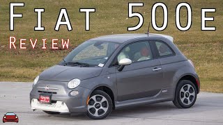 2013 Fiat 500e Review  The ELECTRIC Little Fiat [upl. by Box]