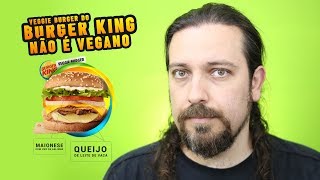 Veggie Burger do Burger King não é vegano [upl. by Akfir]