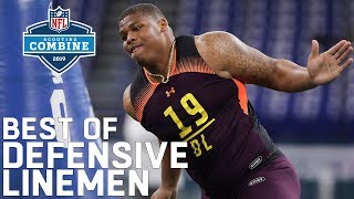 Best of Defensive Linemen Workouts  2019 NFL Scouting Combine Highlights [upl. by Hillie]