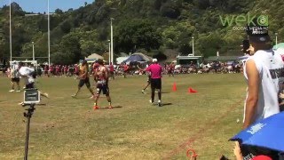 WHAKATANE Touch 2016 Bulletz vs Freezin Hot [upl. by Ahsirhcal703]