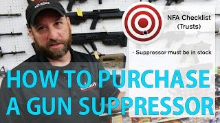 Gregs Vault 3 How to Buy a Gun Suppressor Silencer [upl. by Shelman]