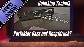 Perfect Bass in 5 Minutes  DSPeaker AntiMode 8033s Mark II [upl. by Efar]