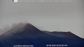 Etna Live Webcam 28 June 2024 [upl. by Allison604]