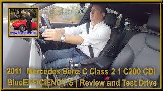 2011 Mercedes Benz C Class 2 1 C200 CDI BlueEFFICIENCY S  Review and Test Drive [upl. by Aicirtel]