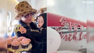 Paris Hilton’s lavish 43rd birthday on a private jetKaps update [upl. by Gwennie56]