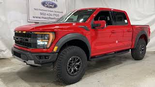 CODE ORANGE 2022 Ford F150 RAPTOR Review Exterior Interior Tech [upl. by Marin985]