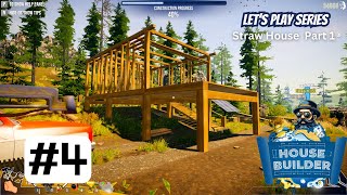 House Builder Gameplay 4 Straw House  Lets play [upl. by Henriques]