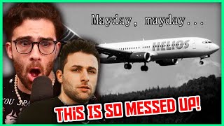 Helios Flight 522 How a Switch Killed 121 Passengers  Hasanabi Reacts to Real Horror ft AustinShow [upl. by Drue]