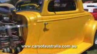 1934 Yellow Ford Coupe  wwwCARSofAUSTRALIAcomau [upl. by Serge]