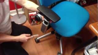 Steelcase Leap Arm Removal Installation [upl. by Conni]