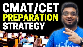 CMAT CET Preparation Strategy  Important Topics  How to Study for CET amp CMAT [upl. by Zobias]