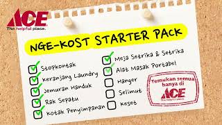 Ngekost Starter Pack Bersama ACE [upl. by Anitsuj]