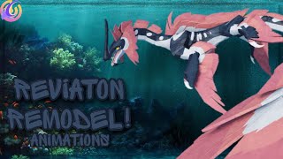 Reviiaton remodel Animations Creatures of Sonaria🐟 [upl. by Demmahom]