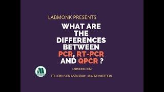 What are the differences between PCR RTPCR and qPCR l Learn with Labmonk l Part  6 [upl. by Arimas]