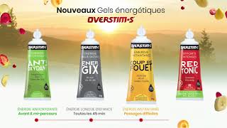 Nouveaux Gels OVERSTIMs  Vos meilleurs alliés performance [upl. by Rufina]