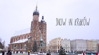 Magic in Kraków Old Town Sony ZVE10 Cinematic Video [upl. by Gordan]