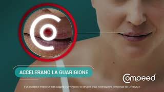 Compeed  Trattamento Herpes  Azione fino a 12 ore [upl. by Siriso]