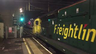 70015 working 4M98 Southampton MCT to Garston FLT freightliner class70 tones freighttrain [upl. by Tench200]