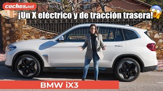 BMW iX3 SUV eléctrico  Primera Prueba  Test  Review en español  cochesnet [upl. by Khajeh]