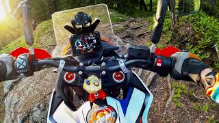 KTM 890 Adventure R 2023 first enduro ride [upl. by Uase]