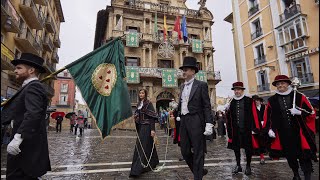 Desfile y Acto de Reconocimiento al Cuerpo de Ciudad de la Corporación de Pamplona [upl. by Carissa]