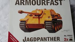 Armourfast Jagdpanther 172 review pt 1 [upl. by Kearney692]