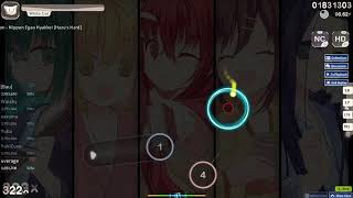 osu  100  200pp  5 EASY DT Maps In osu even mouse only players can FC it [upl. by Bogart]