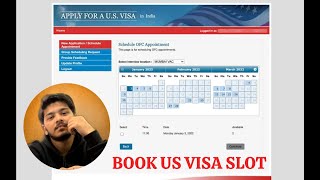 HOW TO BOOK US VISA SLOT  VISA APPOINTMENT  STEP BY STEP GUIDE [upl. by Hesta59]