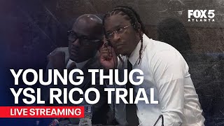 WATCH LIVE Young ThugYSL trial continues in Fulton County  FOX 5 News [upl. by Kiley]