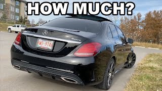 How Much a Service Cost on a Mercedes C300 [upl. by Ierdna]