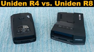 Uniden R4 vs Uniden R8 HeadtoHead Comparison [upl. by Tail862]