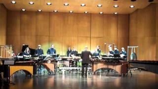 Ionisation  Edgard Varese Buffalo State College Percussion Ensemble [upl. by Affay]