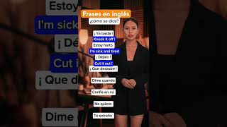 Frases Básicas En Inglés  Parte 12 👩🏻‍🏫 ingles curso education educación [upl. by Libys]