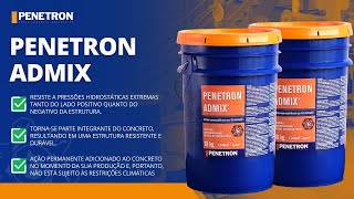 PENETRON ADMIX Impermeabilizante por cristalização na forma de aditivo para o concreto [upl. by Simara]