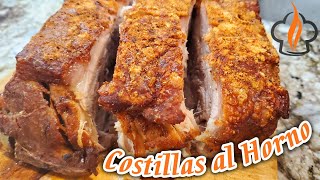 Costillas de Cerdo al Horno No encontrarás otra igual  Jugosa por dentro y Crujiente por fuera [upl. by Roydd847]